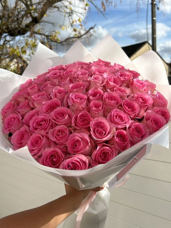 Pink Roses Bouquet