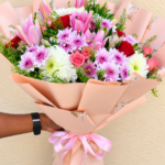 Pink Lily & Rose Luxury Bouquet