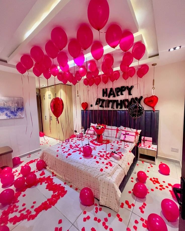 Birthday Room Decor