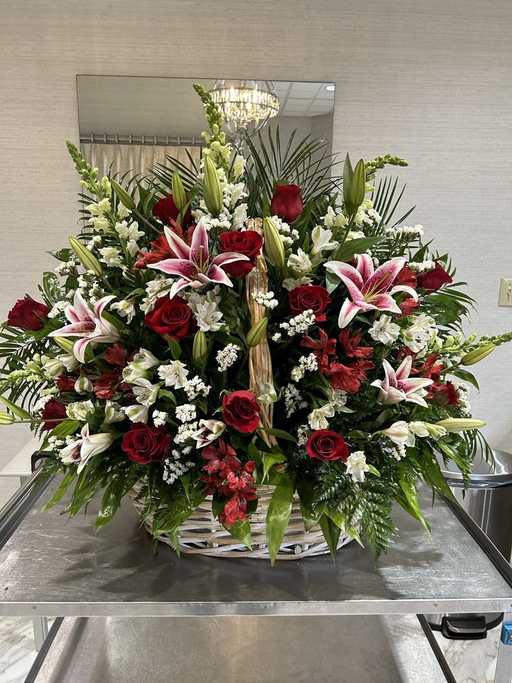Luxury Basket of Flowers